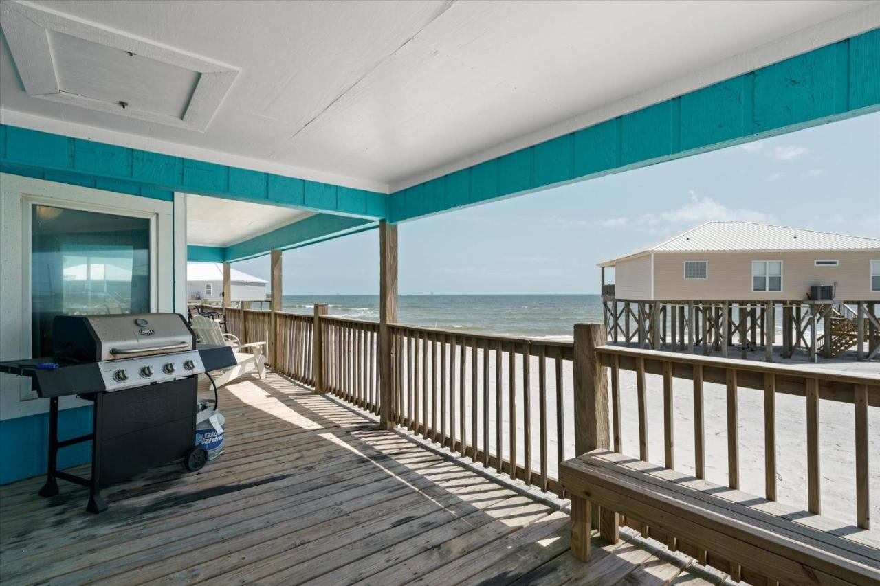 Knee Deep - Amazing Beach Cottage Locates On Sugar White Sands, Great Gulf And Bay Views, Home Dauphin Island Exterior photo